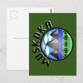 Muskoka Design - Postkarte (Vorne/Hinten)