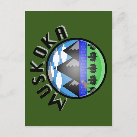 Muskoka Design - Postkarte (Vorderseite)