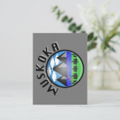 Muskoka Design - Postkarte (Stehend Vorderseite)