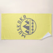 Muskoka Design - Strandtuch (Vorderseite)