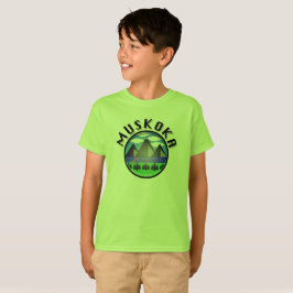 Muskoka Design (Version 2) - Kids' Basic T - Shirt