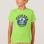 Muskoka Design (Version 2) - Kids' Basic T - Shirt (Vorderseite)