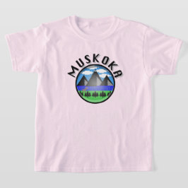 Muskoka Design (Version 2) - Kids' Basic T - Shirt