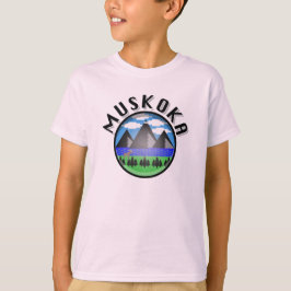 Muskoka Design (Version 2) - Kids' Basic T - Shirt