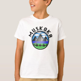 Muskoka Design (Version 2) - Kids' Basic T - Shirt