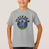 Muskoka Design (Version 2) - Kids' Basic T - Shirt (Vorderseite)
