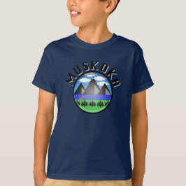 Muskoka Design (Version 2) - Kids' Basic T - Shirt