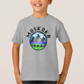 Muskoka Design (Version 2) - Kids' Basic T - Shirt (Vorderseite)