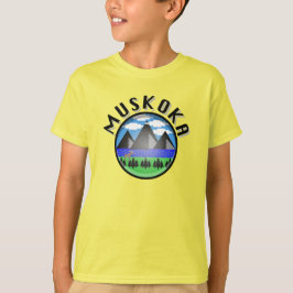 Muskoka Design (Version 2) - Kids' Basic T - Shirt