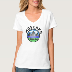 Muskoka Design (Version 2) - Mädchenstützpunkt T - T-Shirt