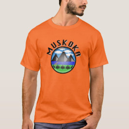 Muskoka Design (Version 2) - T - Shirt für Männer