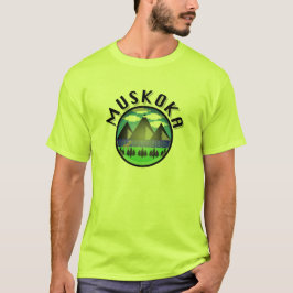 Muskoka Design (Version 2) - T - Shirt für Männer