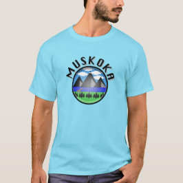 Muskoka Design (Version 2) - T - Shirt für Männer