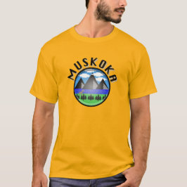 Muskoka Design (Version 2) - T - Shirt für Männer