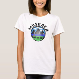 Muskoka Design (Version 2) - Women's Basic T - Shi T-Shirt