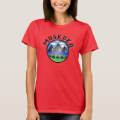 Muskoka Design (Version 2) - Women's Basic T - Shi T-Shirt (Vorderseite)
