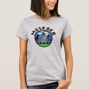 Muskoka Design (Version 2) - Women's Basic T - Shi T-Shirt