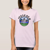 Muskoka Design (Version 2) - Women's Basic T - Shi T-Shirt (Vorderseite)