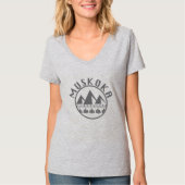 Muskoka Design - Women's Basic V-Neck T - Shirt (Vorderseite)