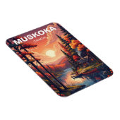 Muskoka Ontario Canada Magnet (Rechte Seite)