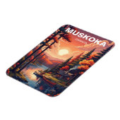 Muskoka Ontario Canada Magnet (Linke Seite)