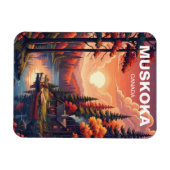 Muskoka Ontario Kanada Magnet (Horizontal)