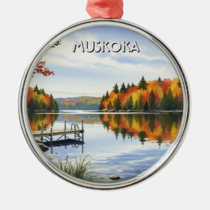 Muskoka Ontario Kanada Ornament Aus Metall