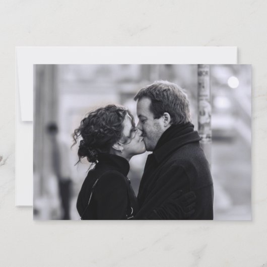 Muskoka-Stühle Save the Date // Marine (Rückseite)