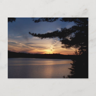 Muskoka Sunset Postkarte