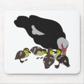 Muskovy Duck and Adorable Duckling Mousepad (Vorne)