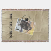 Muskox Briefmarke Souvenir Decke (Vorderseite)