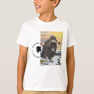 Muskox Briefmarke Souvenir T-Shirt