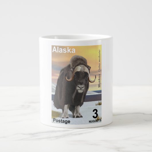 Muskox Jumbo-Tasse (Vorderseite)