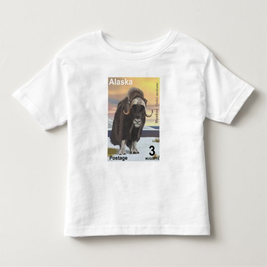 Muskox Kleinkind T-shirt (Vorderseite)