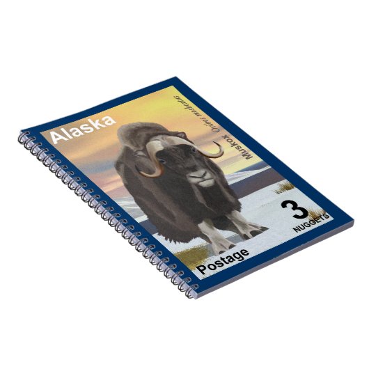 Muskox Notizblock (Rechte Seite)