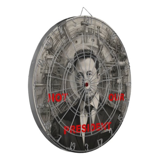 MuskRat Dartscheibe (Vorderseite Links)