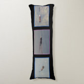 Muskrat Körperpilz Seitenschläferkissen (Vorderseite Vertikal)