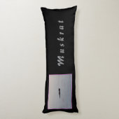 Muskrat Körperpilz Seitenschläferkissen (Rückseite (Vertikal))