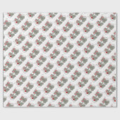 Muskrat Liebe Gift Wrap Geschenkpapier (Flach)