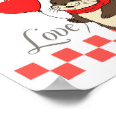 Muskrat Love Forever With You Poster (Ecke)