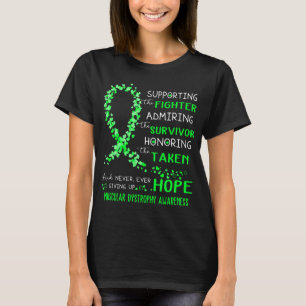 Muskuläre Dystrophie Krieger unterstützen Kämpfer T-Shirt