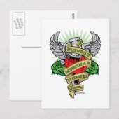 Muskuläre Dystrophie Postkarte (Vorne/Hinten)