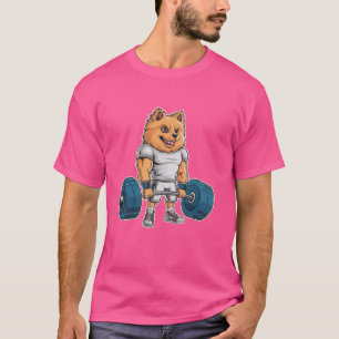 Muskuläre Spitz Gewichtheben Fsonniger Todesstoß F T-Shirt