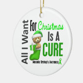 Muskulöse Dystrophie alle will ich Keramikornament (Links)