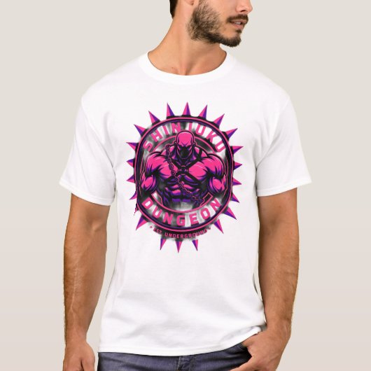 muskulöser Mann T-Shirt (Vorderseite)