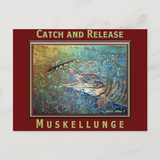 MUSKY C und R Postkarte (Vorderseite)