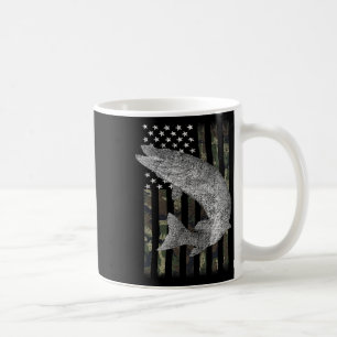 Musky Fishing Camouflage Flag Muskie Kaffeetasse