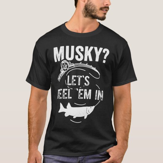 Musky Fishing T-Shirt (Vorderseite)