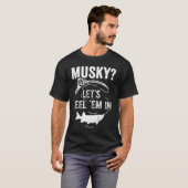 Musky Fishing T-Shirt (Vorne ganz)