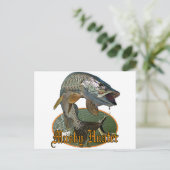 Musky Hunter 9 Postkarte (Stehend Vorderseite)